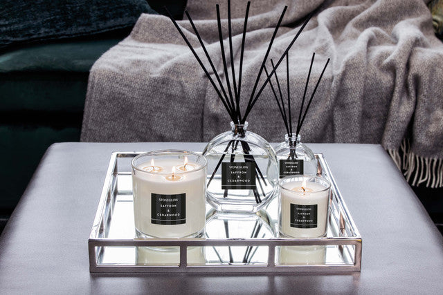 Stoneglow Saffron and Cedarwood Reed Diffuser