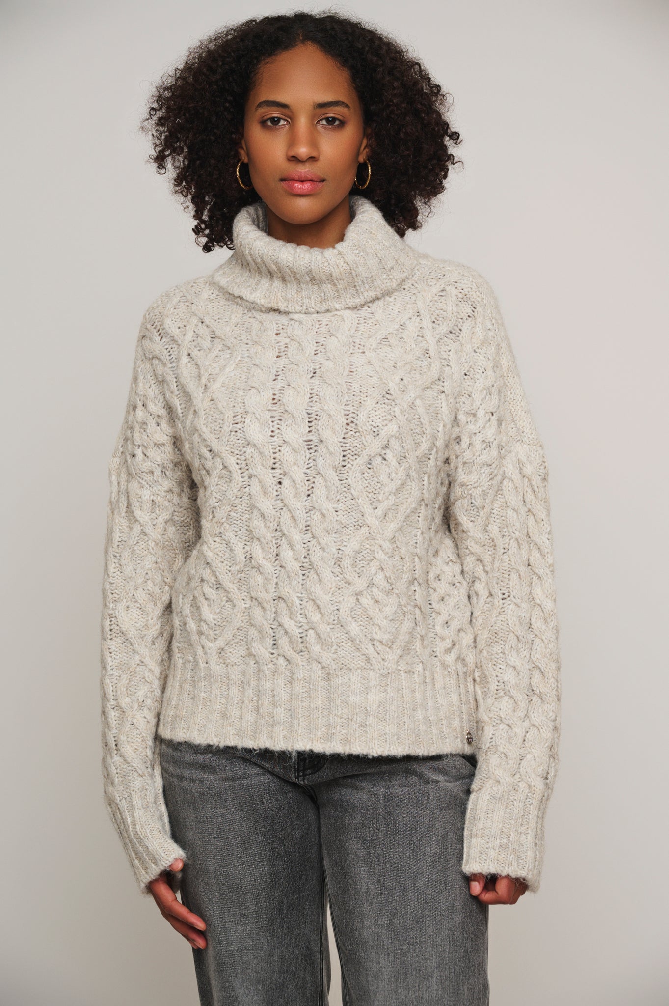 Rino & Pelle Twiggy Cable Knit Jumper