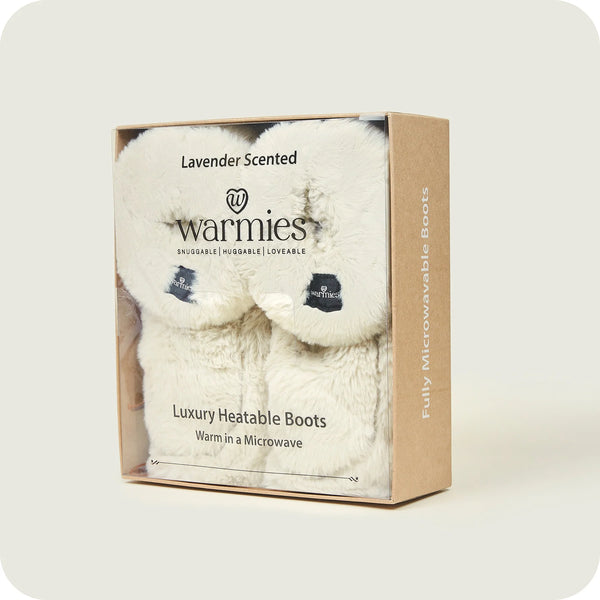 Warmies Luxury Microwaveable Slipper Boots