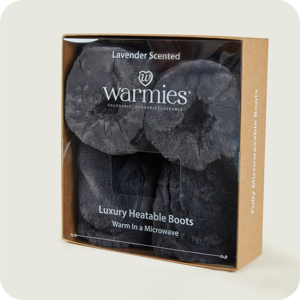 Warmies Luxury Microwaveable Slipper Boots