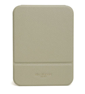 Alice Wheeler Folding Travel Mirror - Pistachio