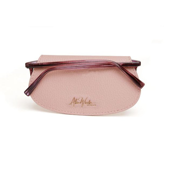 Alice Wheeler Glasses Case - Pink