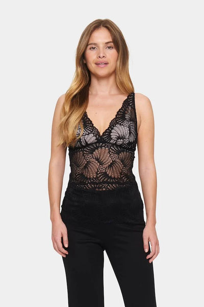 Saint Tropez Daisy Lace Top