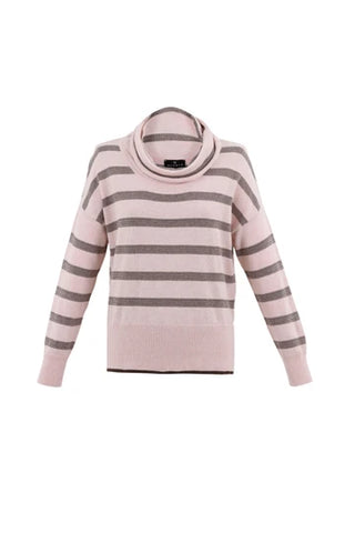 Marble Fashions Pink Stripe Knit