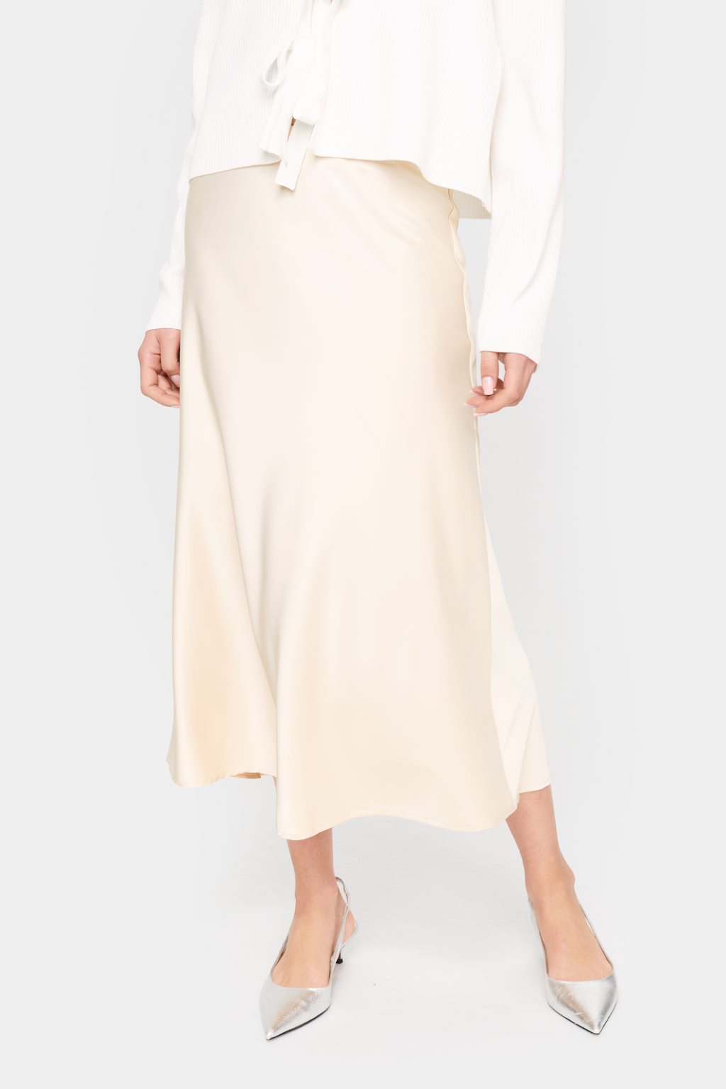 Saint Tropez Disa Satin Skirt