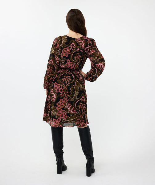 EsQualo Floral Print Dress