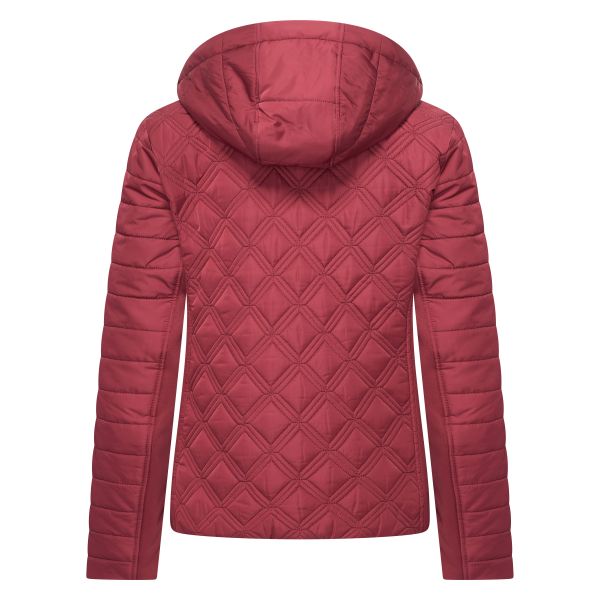 HV Society Abra Diamond Quilted Hooded Jacket