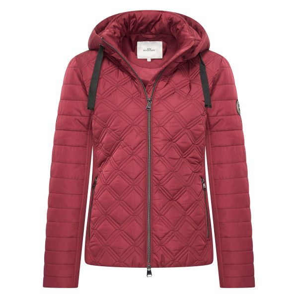 HV Society Abra Diamond Quilted Hooded Jacket