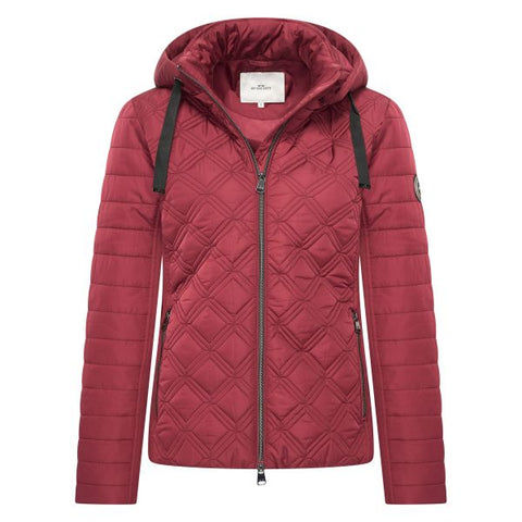 HV Society Abra Diamond Quilted Hooded Jacket