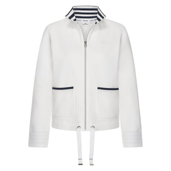 HV Society Lauren Stripe Detail Zip Sweat Jacket