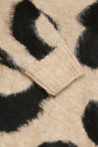 B.Young Minyax Animal Print Jumper