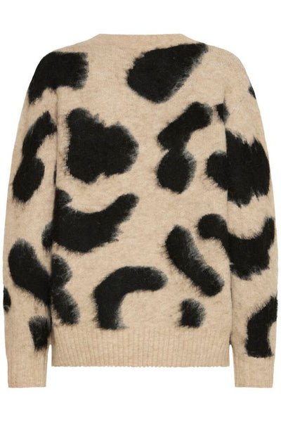 B.Young Minyax Animal Print Jumper