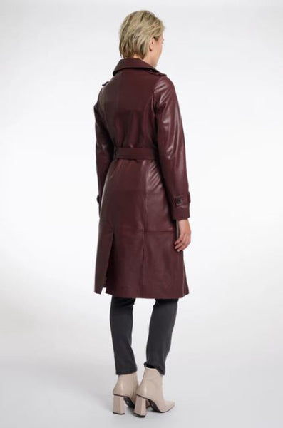Rino & Pelle Irene Lamb Leather Trench Coat
