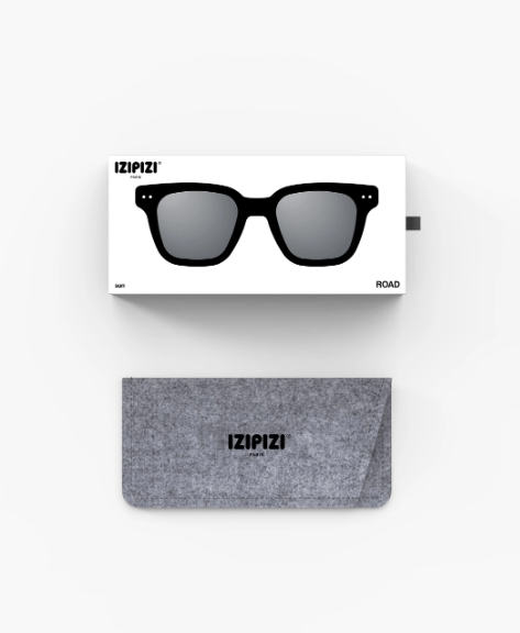 Izipizi Road 100% UV Protection Sunglasses - Black