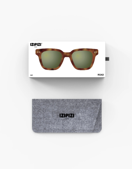 Izipizi Road 100% UV Protection Sunglasses - Havana