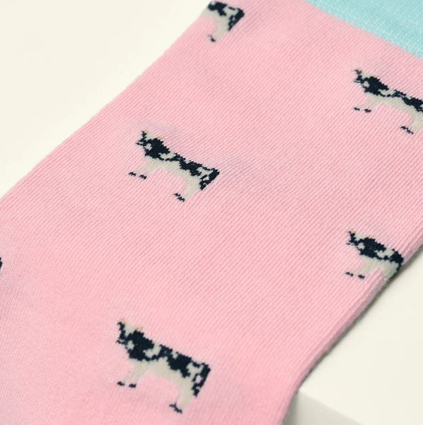 Kosi London Bamboo Socks - Cow