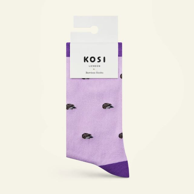 Kosi London Bamboo Socks - Hedgehog