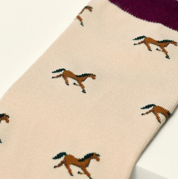 Kosi London Bamboo Socks - Horse
