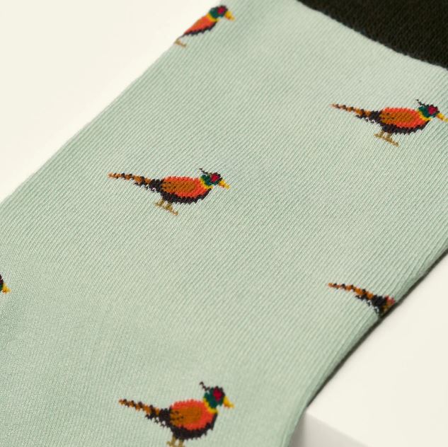 Kosi London Bamboo Socks - Pheasant