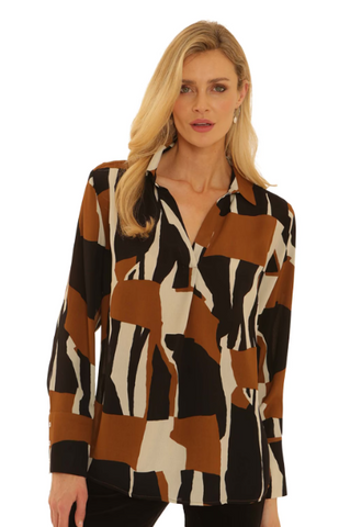 Pomodoro Graphic Tunic Shirt