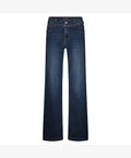 Red Button Claudette Belted Wide Leg Jeans - Dark Stonewash