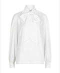 Red Button Estelle Bow Sparkle Blouse