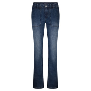 Red Button Jana Stonewash Straight Leg Jeans
