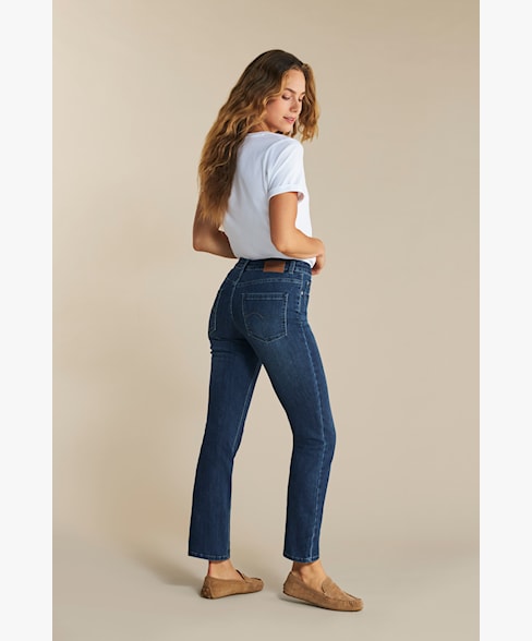 Red Button Kate Straight Leg Jeans - L28 - Darkstone Used