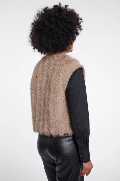 Rino & Pelle Alvita Faux Fur Feather Gilet