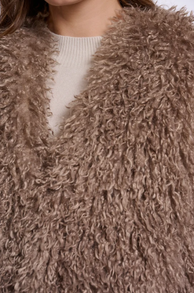 Rino & Pelle Sensy Fluffy Faux Fur Gilet