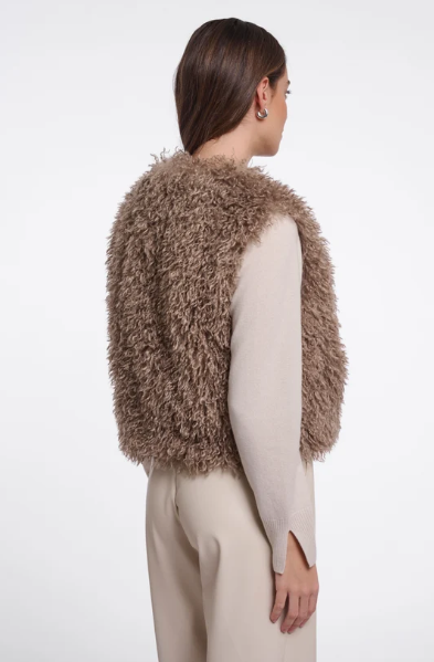 Rino & Pelle Sensy Fluffy Faux Fur Gilet