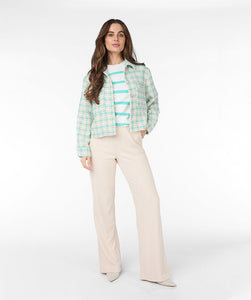 EsQualo Fancy Crinkle Trousers