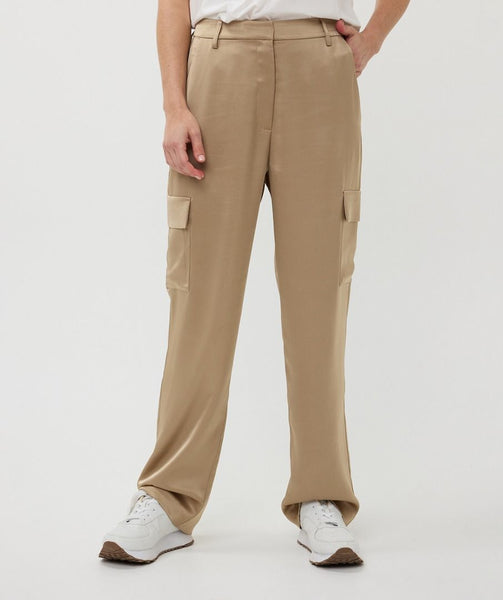 Esqualo Satin Cargo Trouser