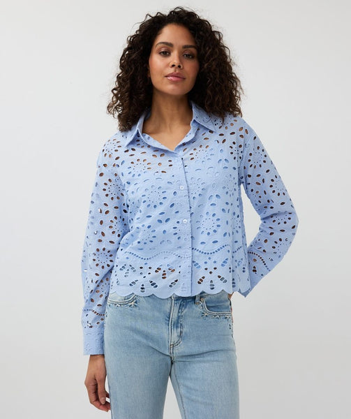 Esqualo Broderie Anglaise Blouse