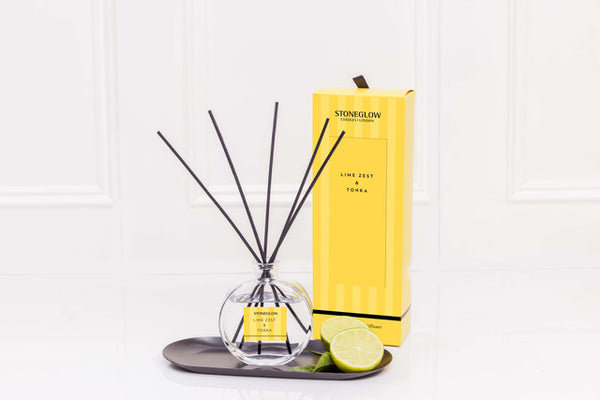 Stoneglow Lime Zest and Tonka Reed Diffuser