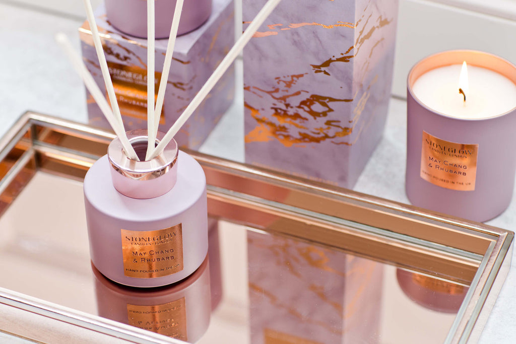 Stoneglow Luna May Chang and Rhubarb Reed Diffuser