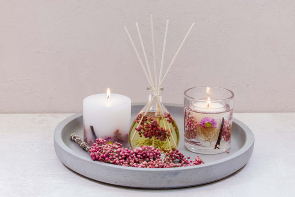 Stoneglow Nature's Gift Pink Pepper Flowers Reed Diffuser