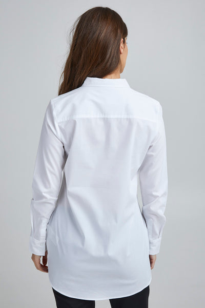 Fransa Long Button Through Shirt