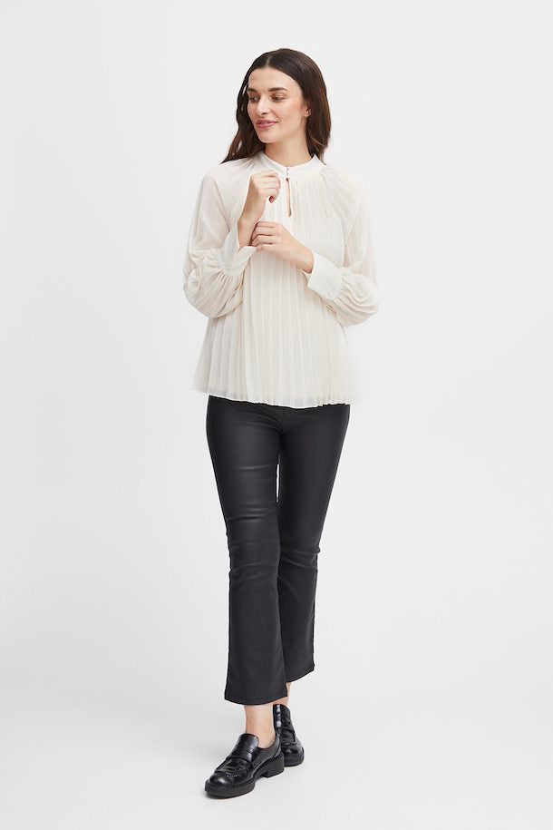 Fransa Pleats Blouse 2