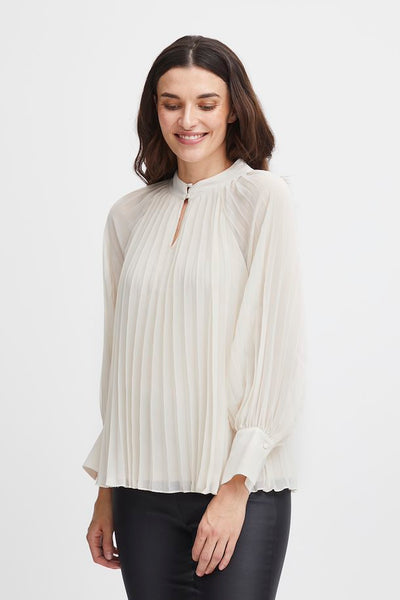 Fransa Pleats Blouse 2